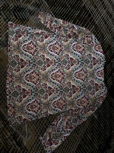 Bohemian Print Long Sleeve Top
