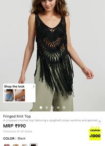 SAVANA Crochet Bikini Top