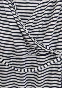 H&amp;M Classic Striped Wrap Dress