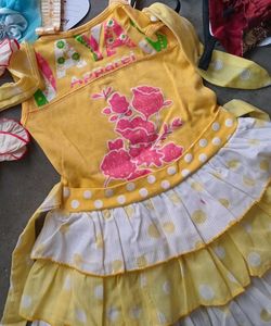 Cute Yellow New Dress