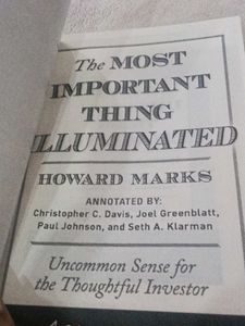 The Most Important Thing by Howard Marks
