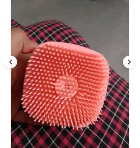 silicone bath scrubber