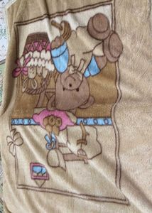 Cute Baby Blanket with Bunny Design