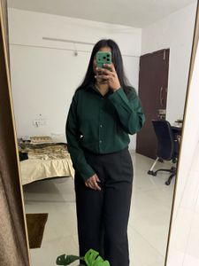 Green Formal Shirt