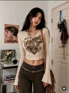 Cute Angel Graphic Long Sleeve T-shirt