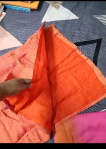 Beautiful Orange &amp; Pink Kurta Set