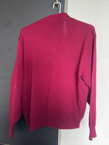 Stylish Knit Polo Sweater