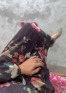 Floral 3d printed Kurta and trouser