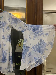 Boho Floral Print Kurta
