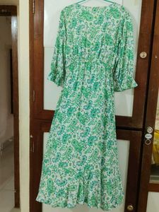 Boho Paisley Print Maxi Dress