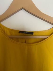 Autograph Vibrant Yellow Casual Dress