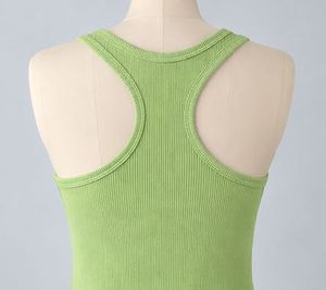 Ribbed Racerback Tank Top