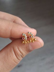 Beautiful Gold Dangle Earrings