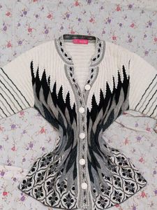 Pinteresty Patterned Knit Cardigan🎀