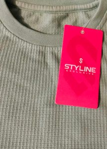 Mint Green Ribbed Boy's T-Shirt