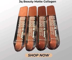 3q Beauty Matte Collagen Lip Gloss Set