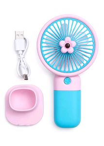 Cute Flower Portable Mini Fan