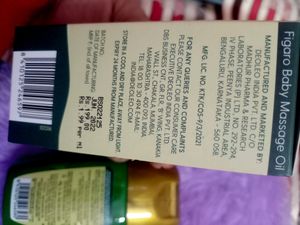 Baby Body Massage Oil