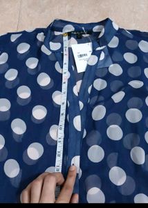 Trendy Divva Poly Georgette Long Top
