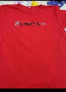 Red Graphic Print T-Shirt