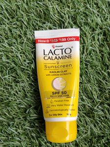 Lacto Calamine Sunscreen (SPF 50) - Used