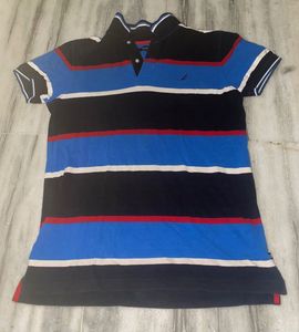Nautica Striped Polo Shirt