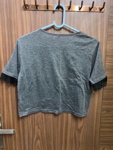 Rock 'n' Roll High Voltage Crop Top