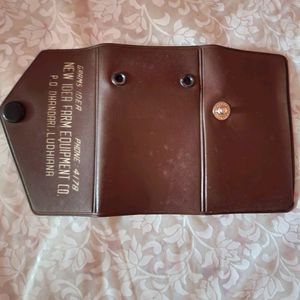 Tri Fold Key Case with Card Holder