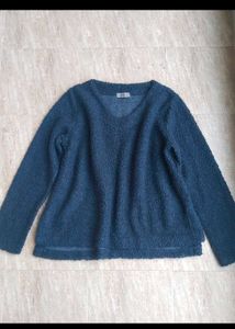 Cozy Textured V-Neck Top