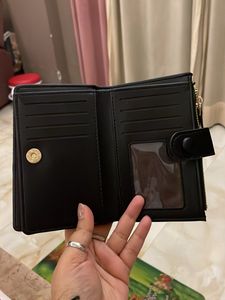 Forever Glorious Black Woven Wallet