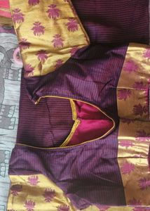 brand new jamuni Purple Saree