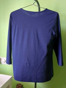 Roadster Blue Long Sleeve Top