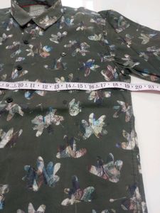 m size olive green beautiful shirt