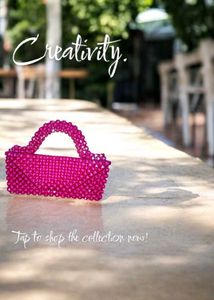 Beaded clutch