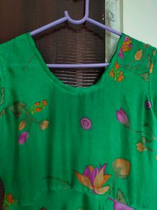Full rounded stitched kurti