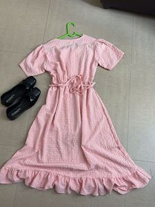 Pink dress for girl 🎀