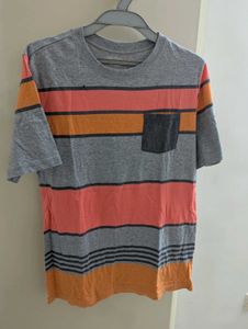 Striped T-Shirt with Pocket