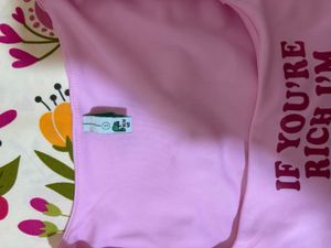 Pink Graphic Tank Top