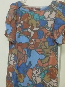 Short Dress Imported Multicolour