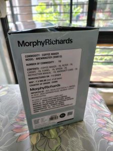 Morphy Richards Coffee Maker (Brand New)