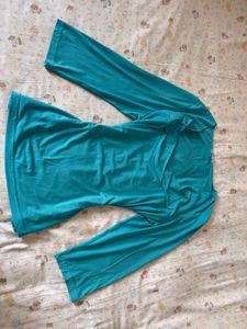 Teal Long Sleeve Top