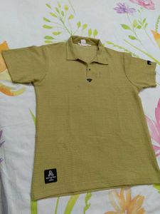 Green Textured T shirt