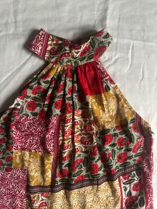 Boho Patchwork Halter Top