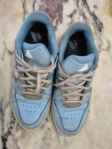 Adidas Blue &amp; White Sneakers