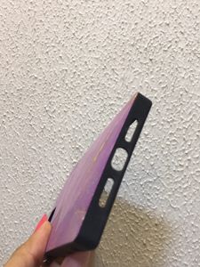 IPhone12ProMax Matte Purple Hues Marble Look Phone Cover Case