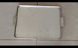 Used Vintage Aluminum Tray