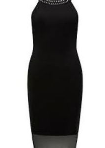 Elegant Black Bodycon Dress forever New