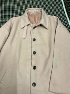 Elegant Pink Trench Coat