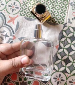 Mild floral feminine Perfume Empty Bottle