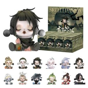 Skull panda ink series Figure